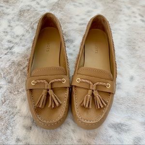 Talbots Tan Leather Loafers